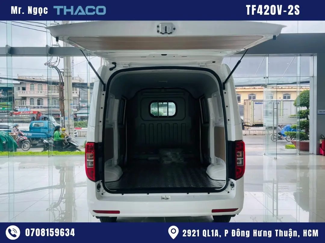 XE VAN THACO 2 CHỖ TF420