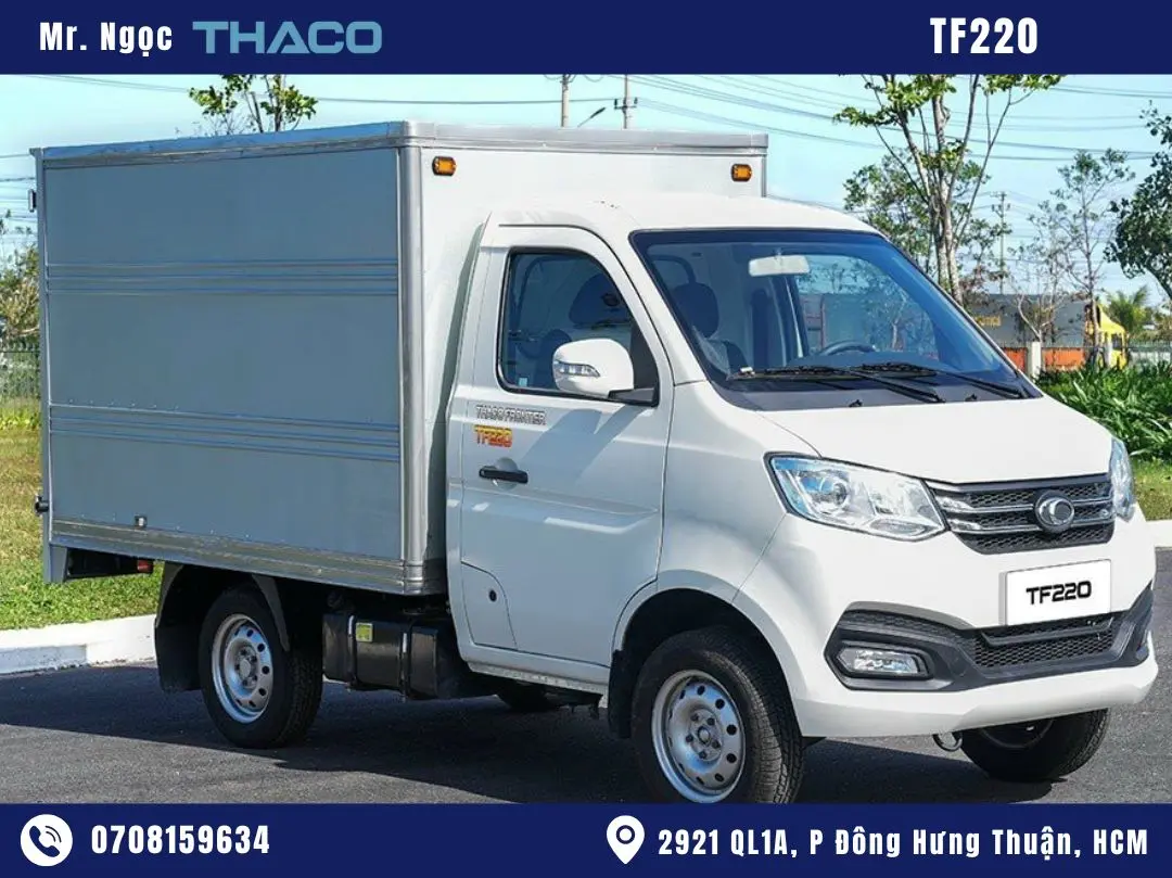 hình ảnh xe tải thaco 990kg