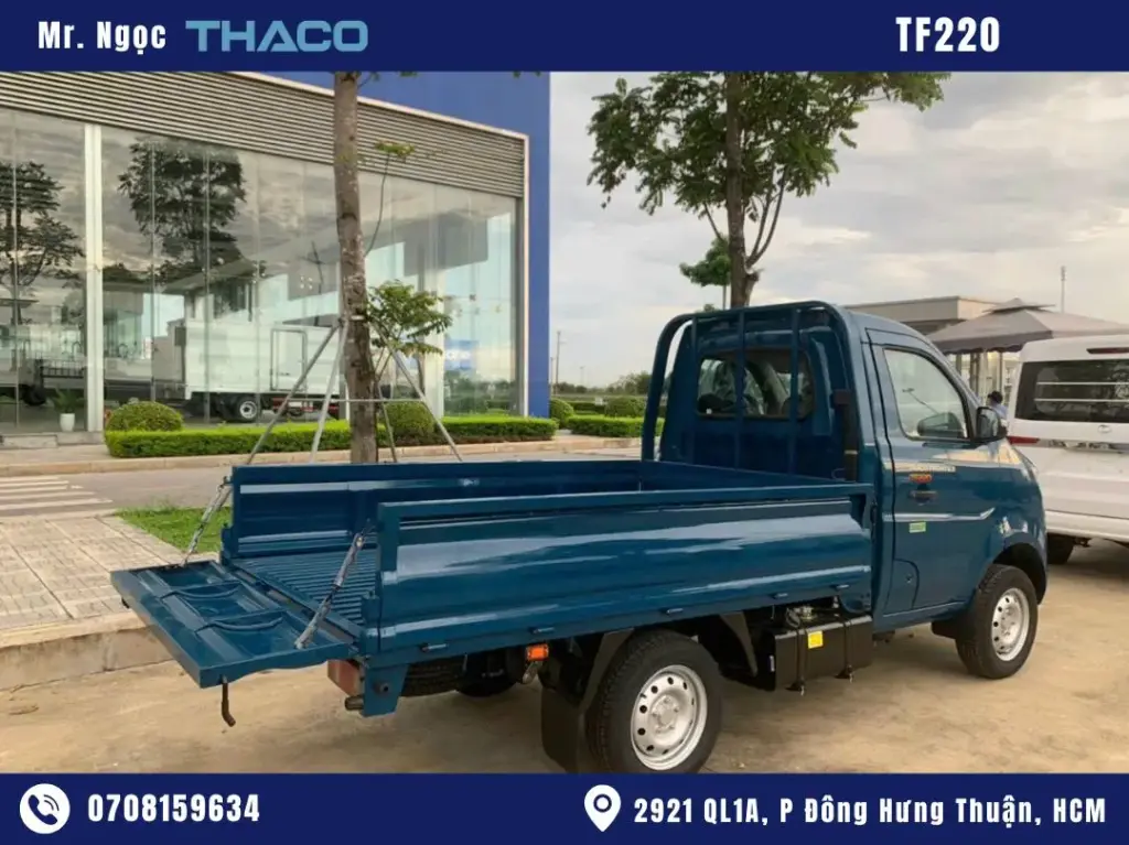 hình ảnh xe tải thaco 990kg
