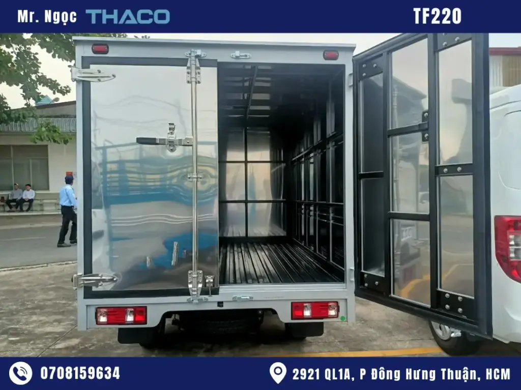 hình ảnh xe tải thaco 990kg