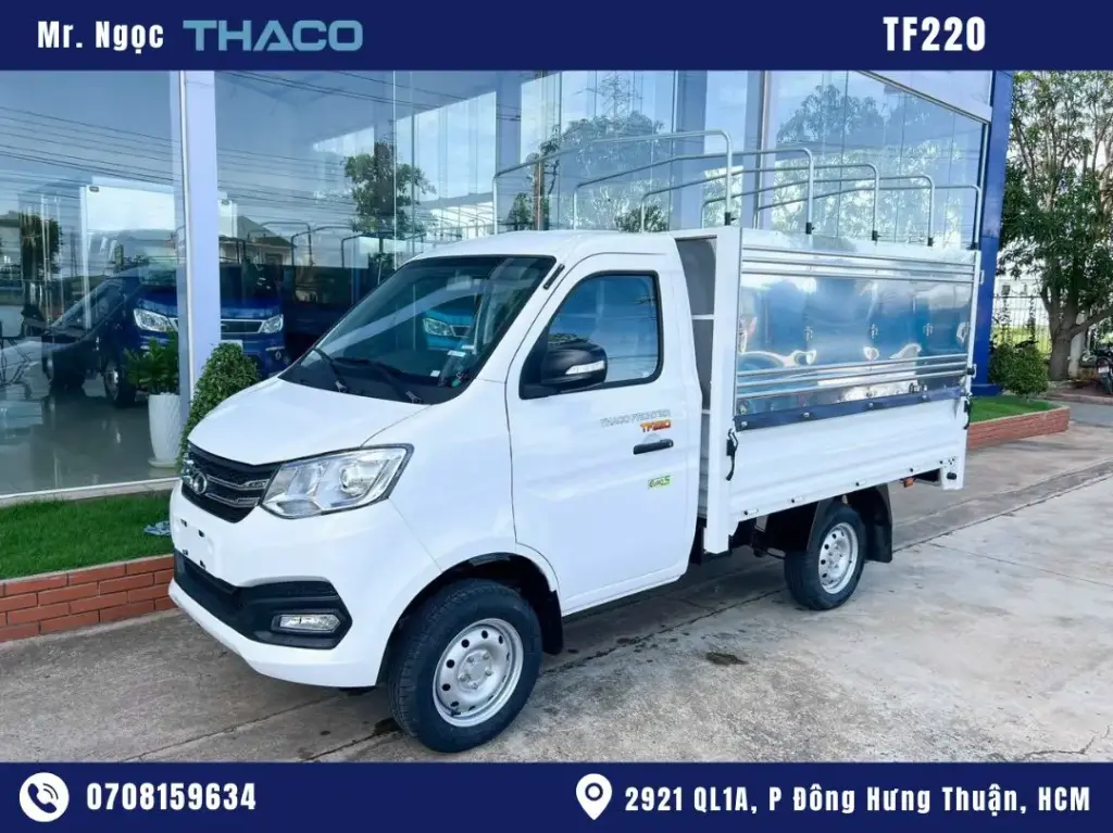 hình ảnh xe tải thaco 990kg