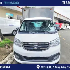 xe-tai-nhẹ-920kg hình ảnh xe tải thaco 920kg thùng kín màu trắng