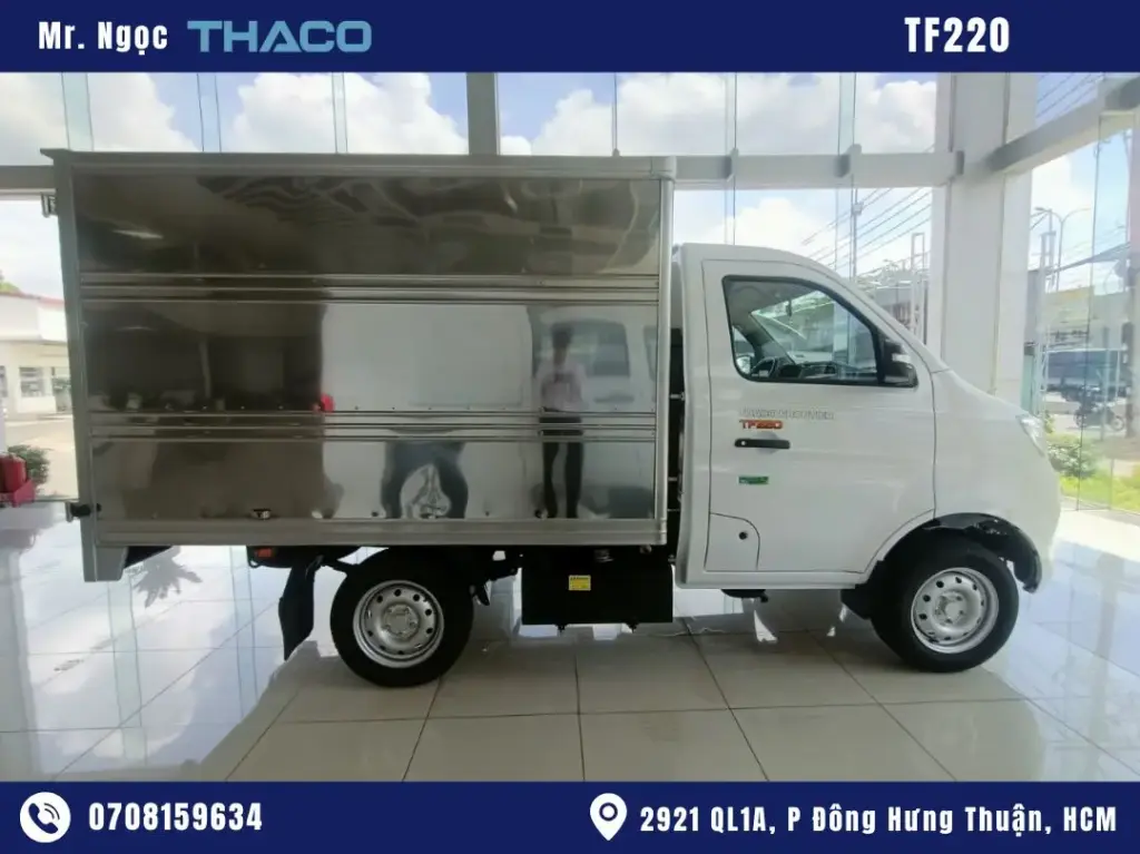 hình ảnh xe tải thaco 990kg