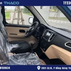 hình ảnh xe tải thaco 920kg thùng Mui Bạt màu trắng