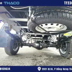 xe-tai-nhẹ-920kg hình ảnh xe tải thaco 920kg thùng kín màu trắng