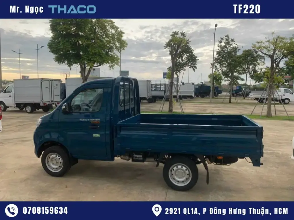 hình ảnh xe tải thaco 990kg