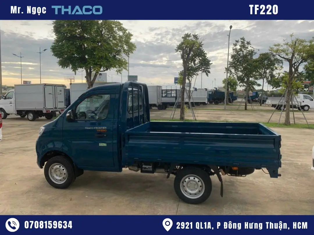 xe-tải-nhẹ-990kg (8) hình ảnh xe tải thaco 990kg