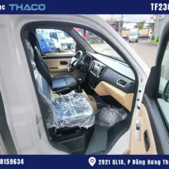 xe-tai-nhẹ-920kg hình ảnh xe tải thaco 920kg thùng kín màu trắng