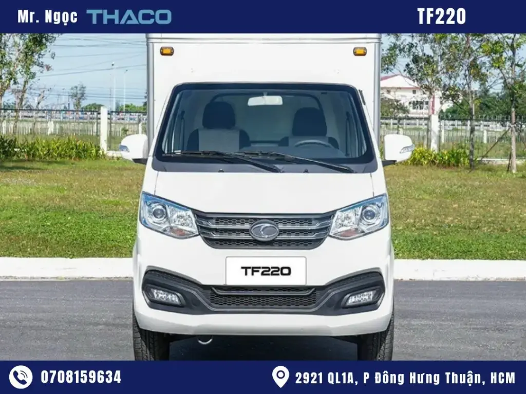 hình ảnh xe tải thaco 990kg