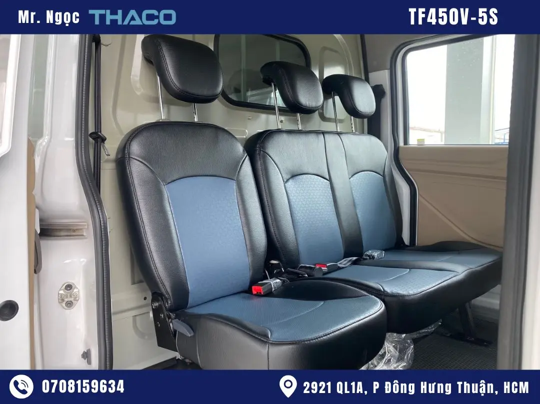 xe-van-5 chỗ hình ảnh xe van 5 chỗ TF450 màu trắng