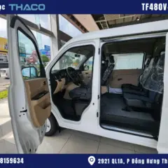 hình ảnh xe van 5 chỗ TF480 màu trắng