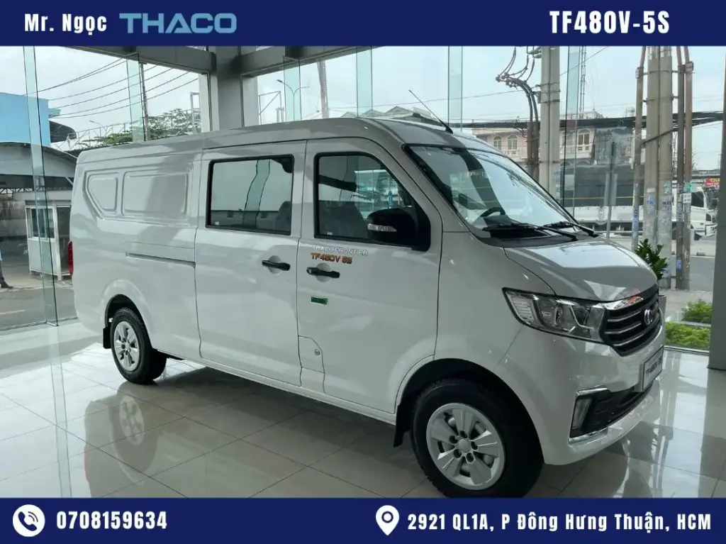 hình ảnh xe van 5 chỗ TF480