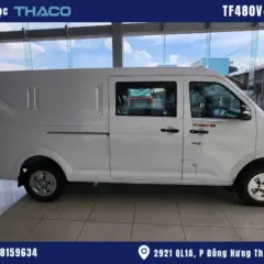 hình ảnh xe van 5 chỗ TF480 màu trắng