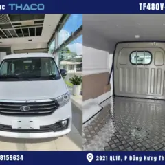 hình ảnh xe van 5 chỗ TF480 màu trắng