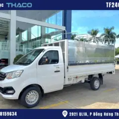 xe-tai-1350kg-thùng bạt Xe Tải Thaco TF240 Thùng Mui Bạt 1350kg