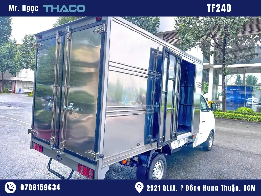 xe-tai-1350kg-thùng kín Xe Tải Thaco TF240 Thùng Kín 1350kg
