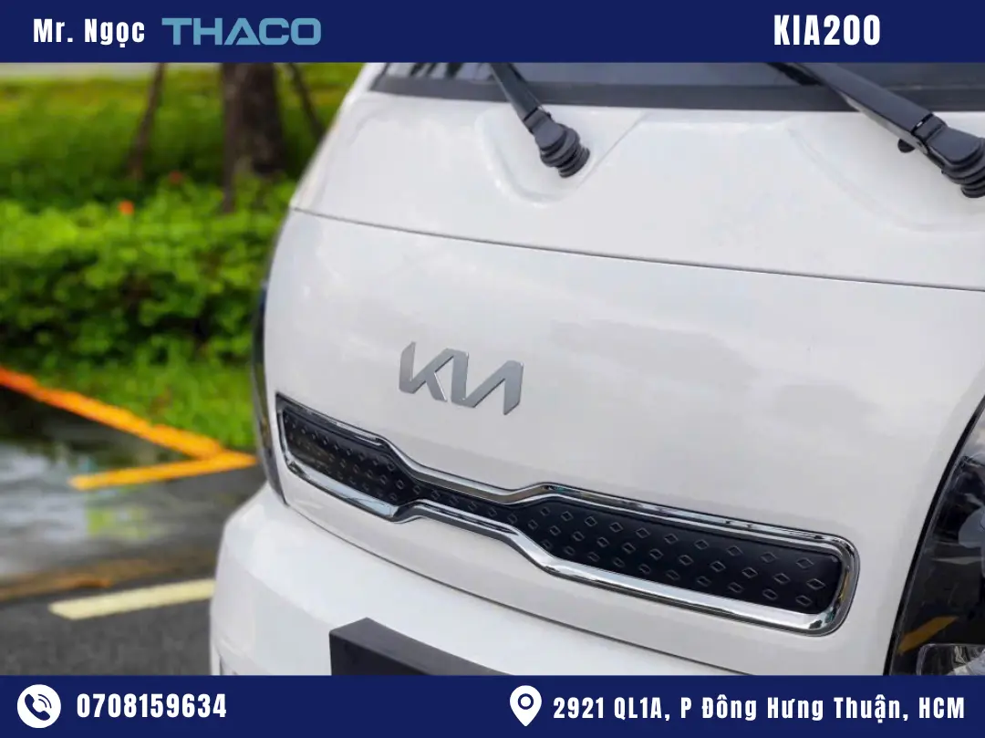 Xe Tải Kia K200 2 Tấn Thùng Kín