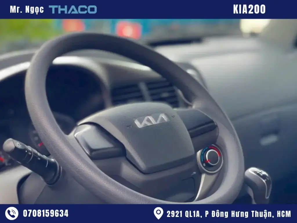 Xe Tải Kia K200 2 Tấn Thùng Kín