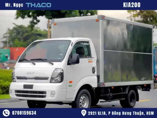 xe-tai-k200-2tấn Xe Tải Kia K200 2 Tấn Thùng Kín