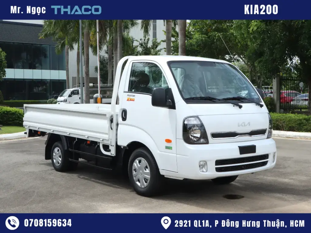 Xe Tải Kia K200 2 Tấn Thùng Lửng