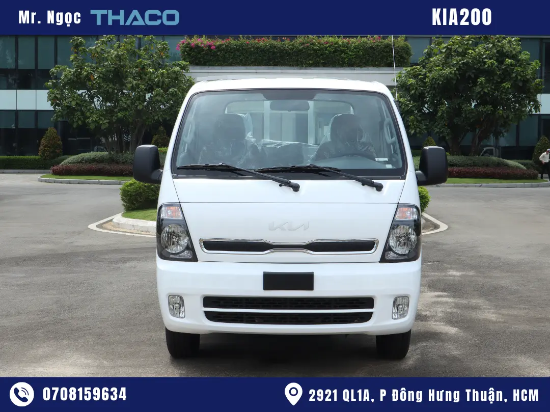 xe-tai-k200-2tấn-thùng lửng Xe Tải Kia K200 2 Tấn Thùng Lửng