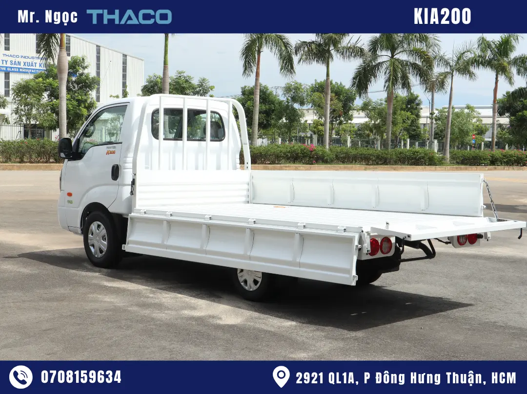 xe-tai-k200-2tấn-thùng lửng Xe Tải Kia K200 2 Tấn Thùng Lửng