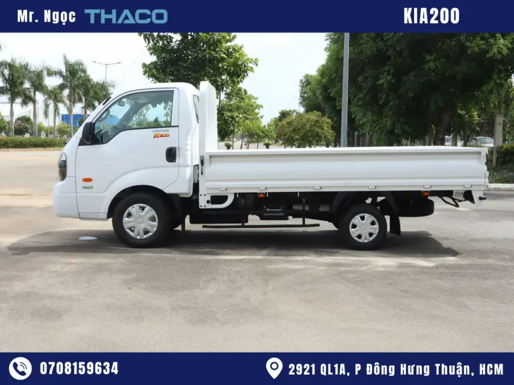 Xe Tải Kia K200 2 Tấn Thùng Lửng