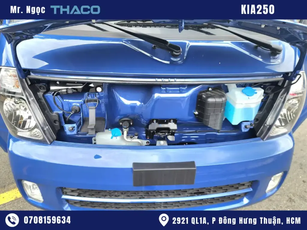 Xe Tải Kia K250 2.49 Tấn Thùng Kín