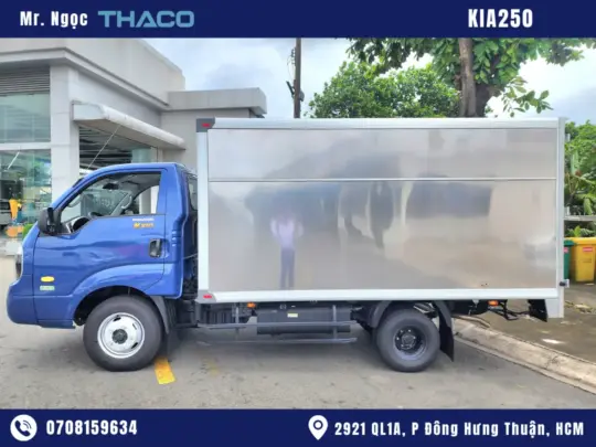 xe-tai-k250-thùng kín-2tấn49 Xe Tải Kia K250 2.49 Tấn Thùng Kín