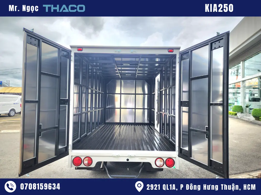 xe-tai-k250-thùng kín-2tấn49 Xe Tải Kia K250 2.49 Tấn Thùng Kín