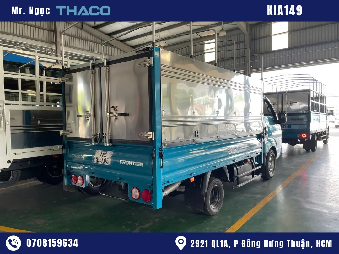 xe-tai-kia-1tấn4 Xe Tải Kia K149 1.5 Tấn Thùng Mui Bạt