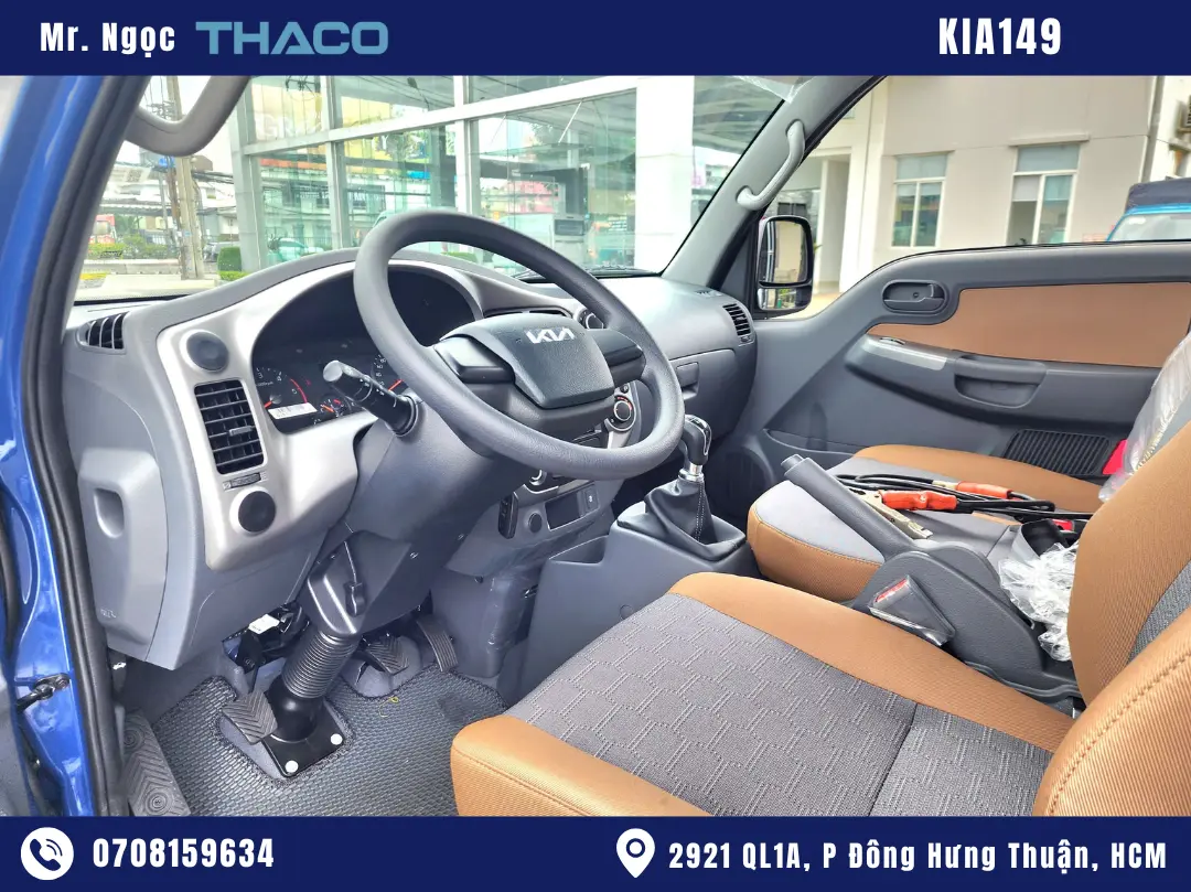 Xe Tải Kia K149 1.5 Tấn Thùng Lửng